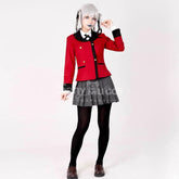 【In Stock】Anime Kakegurui Cosplay Kirari Momobami Cosplay Costume Premium Edition Cosplay Costumes